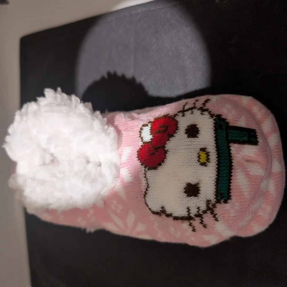 Cozy Hello Kitty Pink Slippers